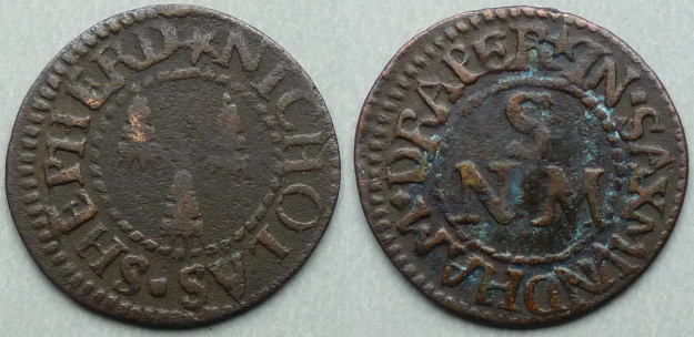 Saxmundham, Nicholas Shepherd farthing N4445